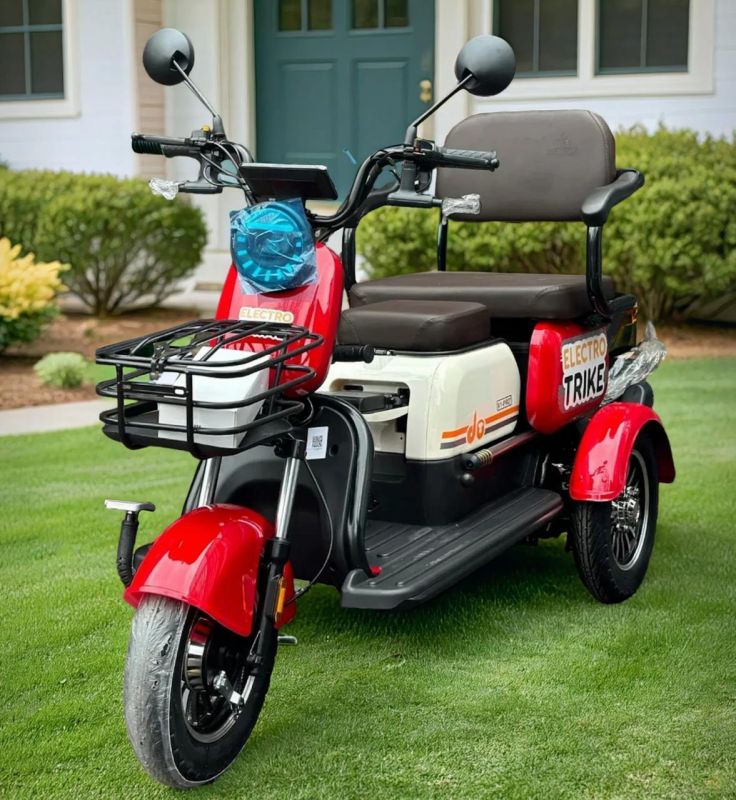 Электротрицикл ElectroTrike Бумеранг Pro Красный Электротрицикл ElectroTrike Бумеранг Pro Красный